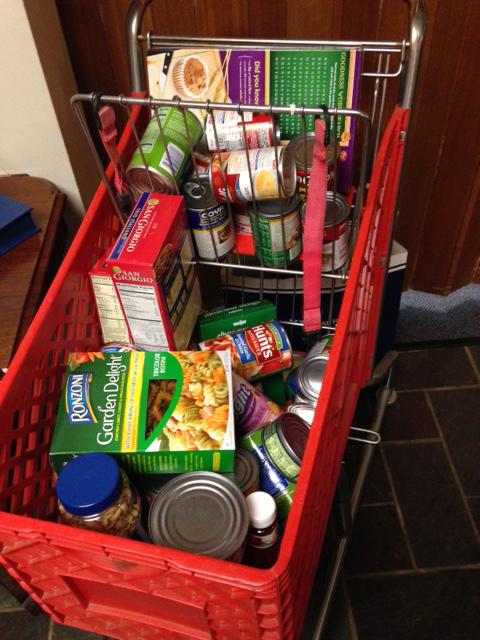 Cart of Groceries